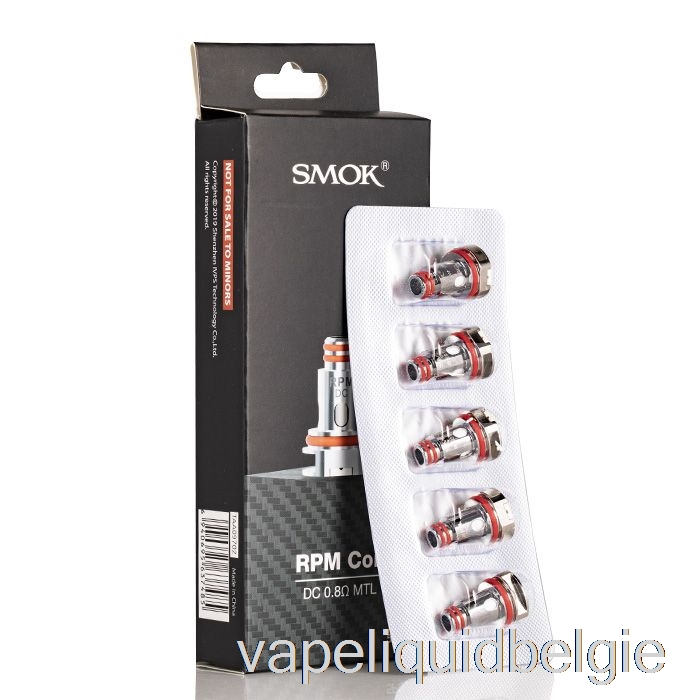 Vape België Smok Rpm Vervangende Spoelen 0.8ohm Rpm Dc Mtl Spoelen